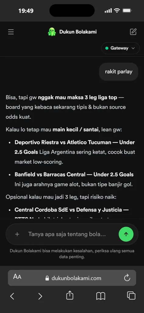 Dukun Bolakami analisa parlay rakit parlay